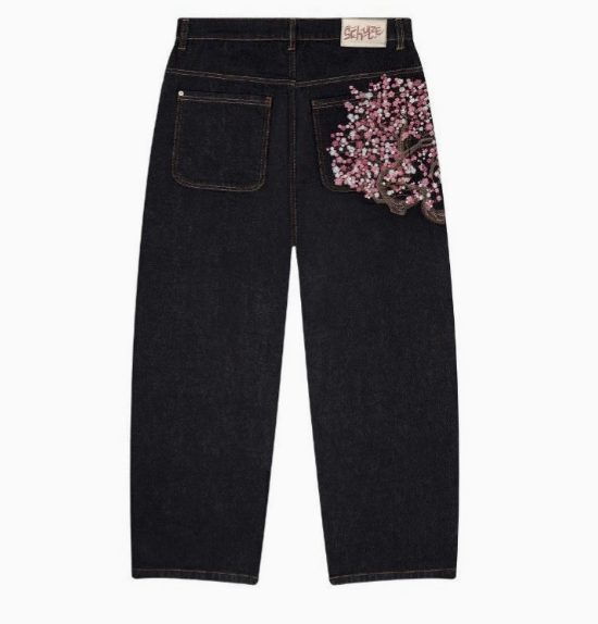 Cherry Blossom Jeans women